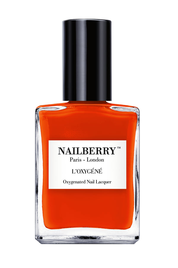 Nailberry - Joyful - spiced orange red